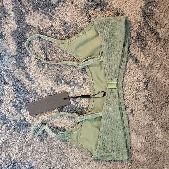Light green bathing suits top - Picture 6 of 7